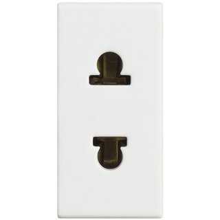 BTicino Socket 2P 16A 127/250 Vac - euroamerican standard — HD4125
