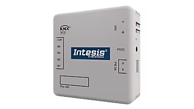 Intesis Toshiba VRF and Digital systems to KNX Interface with Binary Inputs — INKNXTOS001R000