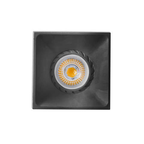 Faro Barcelona NEÓN SQ Black recessed lamp — manufacturer representative image