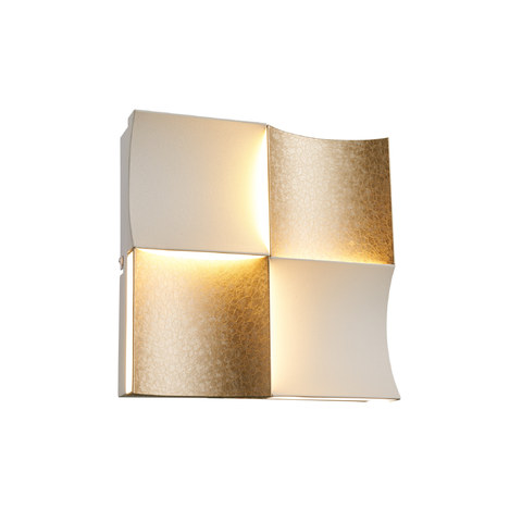 ACA Lighting CHESSY-WALL LAMP GOLD SAND WHITE ALUMINIUM LED SMD 21W CCT 1050LM IP20 211X55X211MM — manufacturer representative image