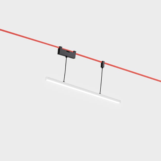 Artemide Diffused Linear Suspension Module - 600mm - 4000K - White - Push on Board — FW22001