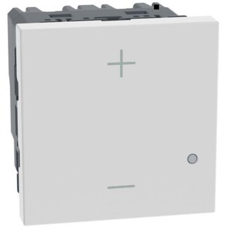 BTicino Universal Pushbutton Dimmer - with neutral, 3 wires — JW4419M2