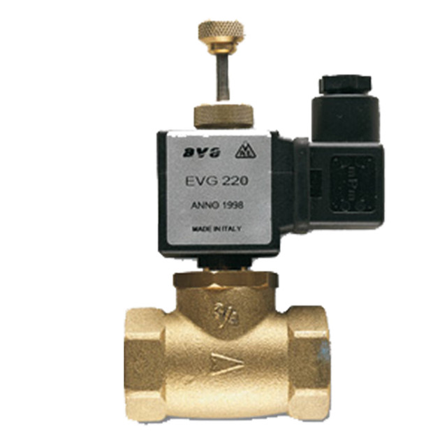 AVE 220VAC GAS SOLENOID VALVE – 3/4" – 14VA" — EVG220