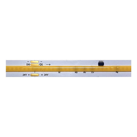ACA Lighting LED COB DIGITAL STRIP 24V DC 11W/M 4000K 1000LM/M IP20 10mm Ra90 420LEDS/M 5M REEL 3YRS — manufacturer representative image