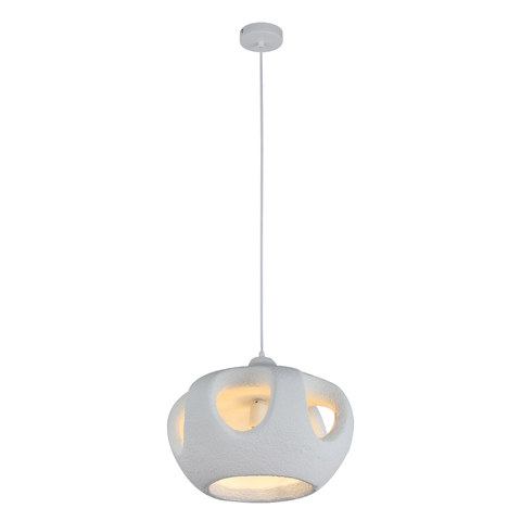 ACA Lighting PENDANT LAMP IRON+ POLYSTYRENE (PS) WHITE 1*E27 60W IP20 D45Ο*H1500 — manufacturer representative image