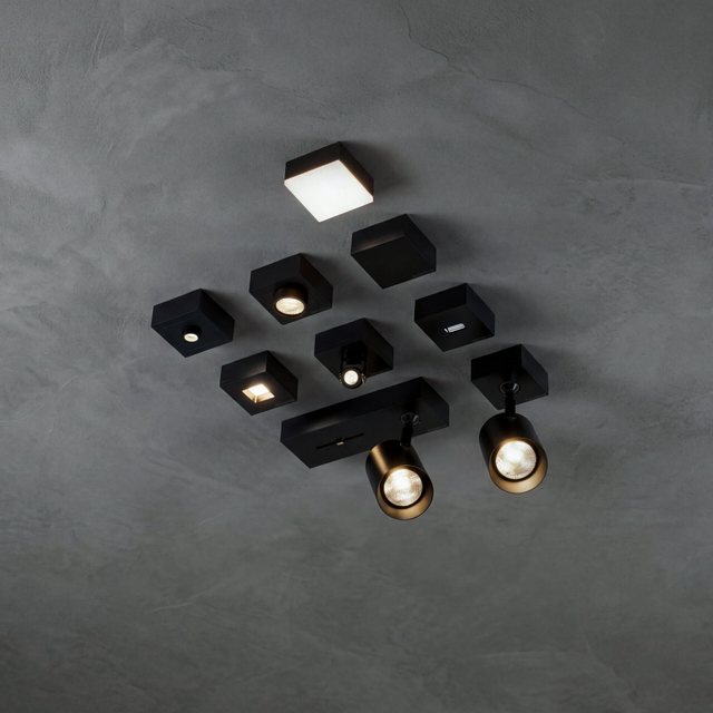 Viabizzuno inté lighting, illuminated
