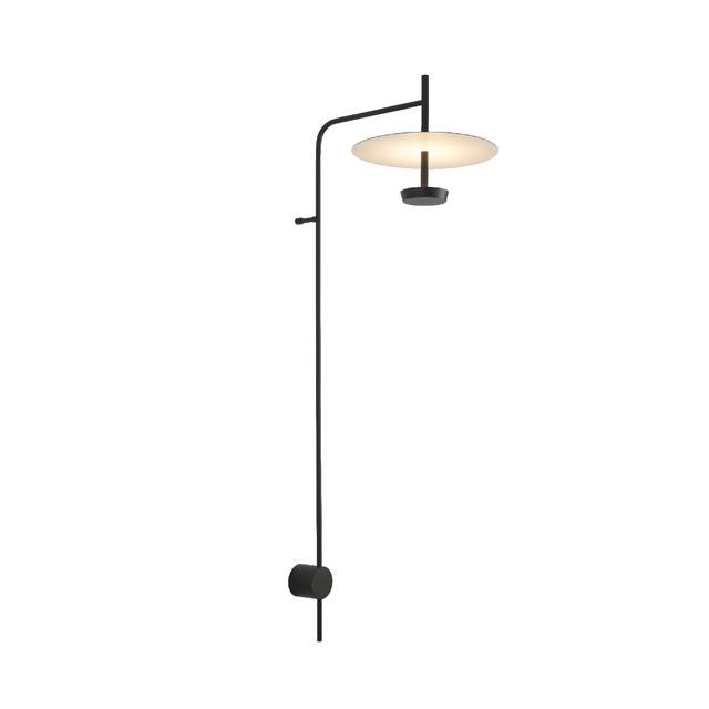ACA Lighting WALL LAMP SAND BLACK STEEL+ALUMINUM LED SMD 9W 3000K 310LM IP20 — OKN5013W2BK