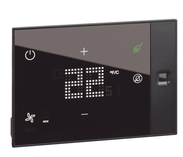 BTicino Surface thermostat black 230V — 465023