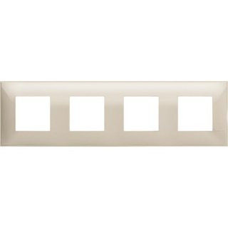 BTicino Cover plate - 2+2+2+2 horizontal/vertical installation modules — R4802M4CR