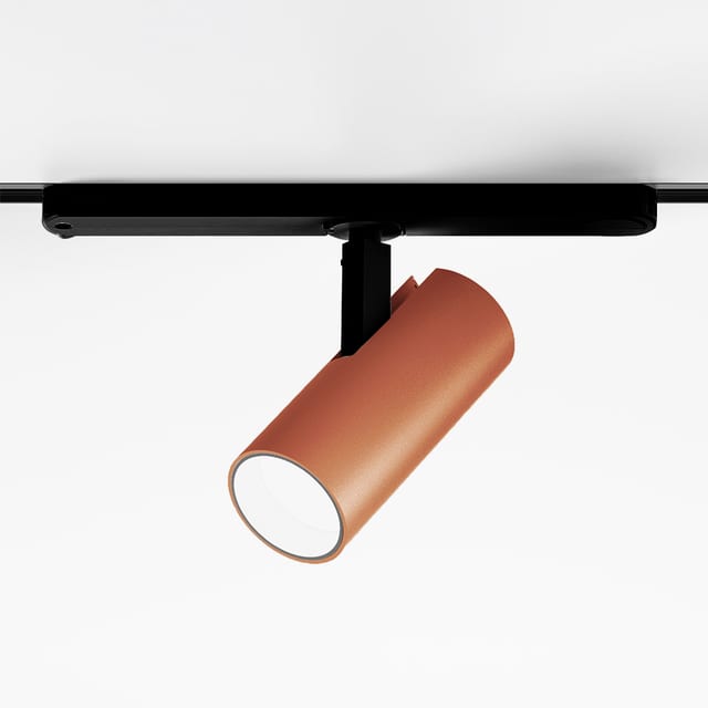 Artemide Vector Track 55 zoom - 22° - 32° - 3000K DALI Brushed Copper — AN10918