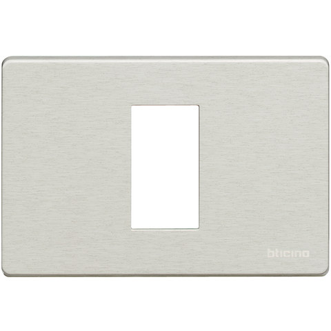 BTicino Cover plate 1 module — manufacturer representative image
