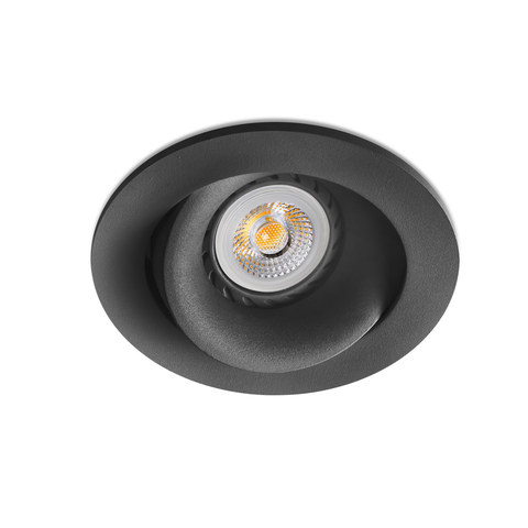 Faro Barcelona ARGON R Black recessed lamp — manufacturer representative image
