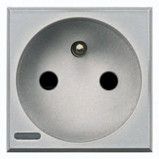 BTicino Socket 2P+T 10/16A - standard France — HC4142AN