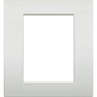 BTicino Cover plate AIR 3+3 modules - white pearl — LNC4826PR