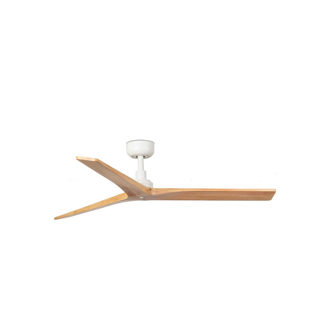 Faro Barcelona KLIM M Ceiling fan white/pine — 34280