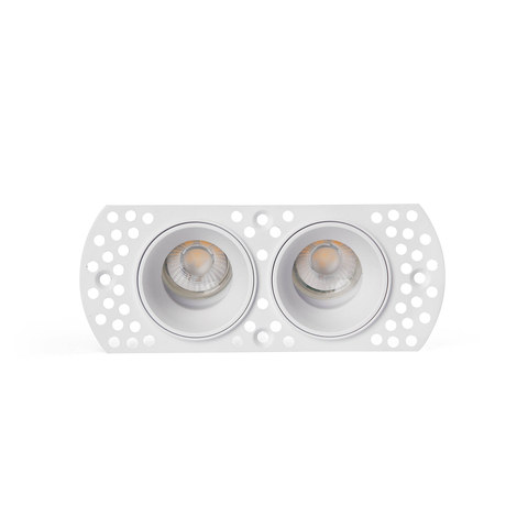 Faro Barcelona FLIC 2L White recessed adjustable trimless MR11 GU10 — manufacturer representative image