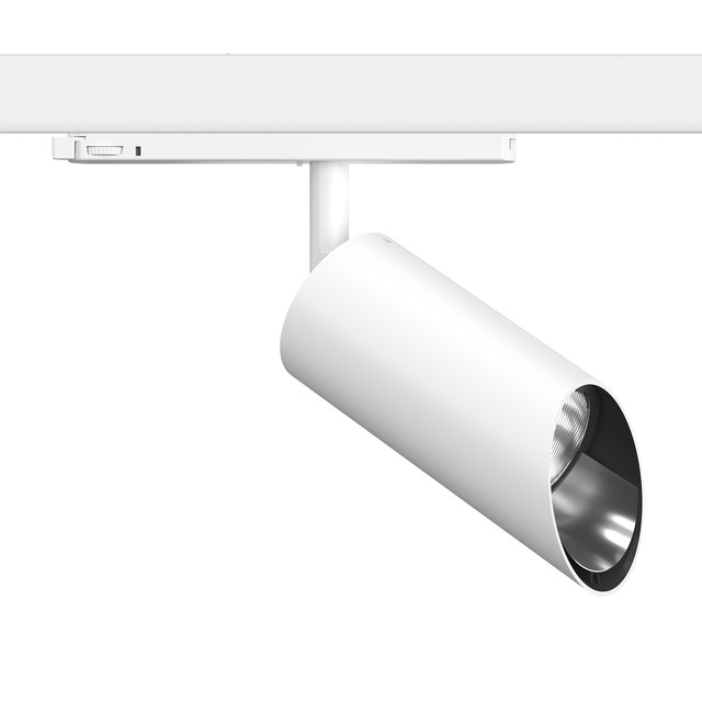 Flos UT Spot Track Wall-Washer Ø 86 GA All White — 09.7771.30C78 — manufacturer representative image