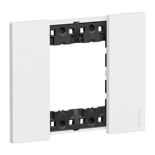 BTicino 2 modules Living Now plate — KA4802KW