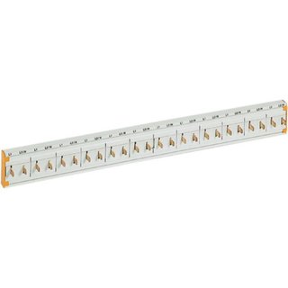 BTicino Cabling comb for Btdin 2P - 24 modules - In 80/100A (lateral/central feed) — FP24/2P