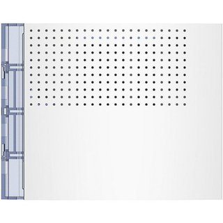 BTicino Sfera New Basic audio speaker module Front cover - Allwhite — 351002