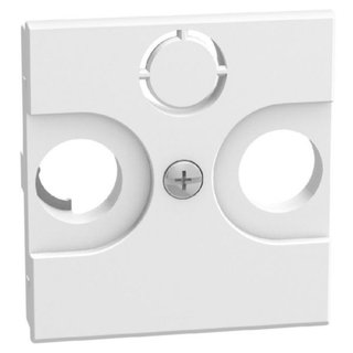 BTicino Cover TV-R-SAT - 2 modules - white — YW4207