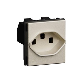 BTicino Swiss standard sockets 2 P+E 16 A 250 Va.c. socket — KC4164T23