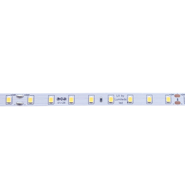 ACA Lighting LUMILED LED STRIP 5M 4.8W/M 800LM/M 24V DC IP65 3000K Ra80 8mm 5YRS — 24488030LHS — manufacturer representative image