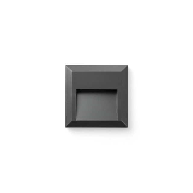 Faro Barcelona GRANT SQ Dark grey wall lamp — 70655
