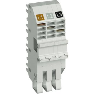 BTicino Base for connection plug-in BTDIN 3P - L1+L2+L3 — TC80P3P