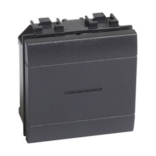 BTicino Pushbutton 1P 10 AX 250 Vac - axial — L4055M2N