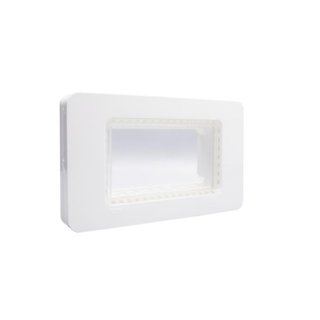 BTicino IP55 Cover plate - 4 modules - white — 28604W
