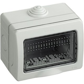 BTicino Box IP55 (base + Cover) - for 3 modules Matix — 25503