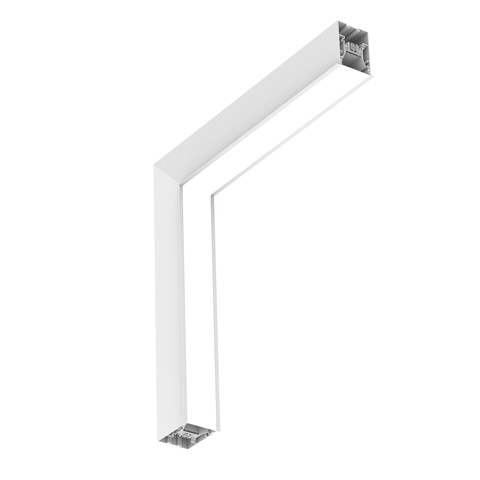 Flos In-Finity 70 Recessed Trim Dihedral Corner 4000K Micro-Prismatic Diffuser Dali — manufacturer representative image