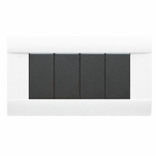 AVE PLATE THERMOPL.4 MOD.ICE WHITE — 45P04BG