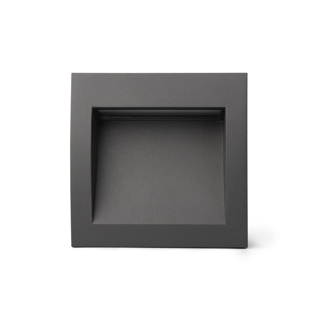 Faro Barcelona SEDNA SQ 140 Dark grey recessed lamp — 70148