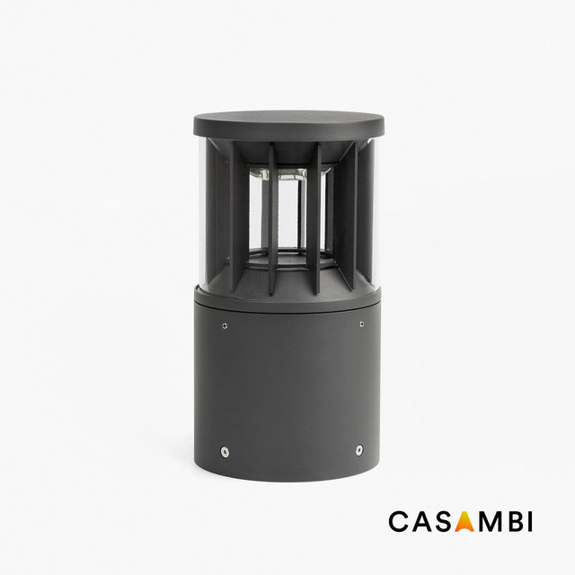 Faro Barcelona SCREEN 250 Dark grey post lamp 3000K 180º CASAMBI — 751012C
