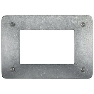 BTicino Cover plate - 3 modules - anti-tamper — AM4803NAR