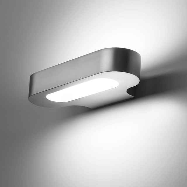 Artemide Talo Wall - 2700K - Silver — 0615W20A — manufacturer representative image