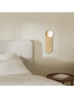 Zambelis H64 SCONCE 1XG9 LED GOLD MAT