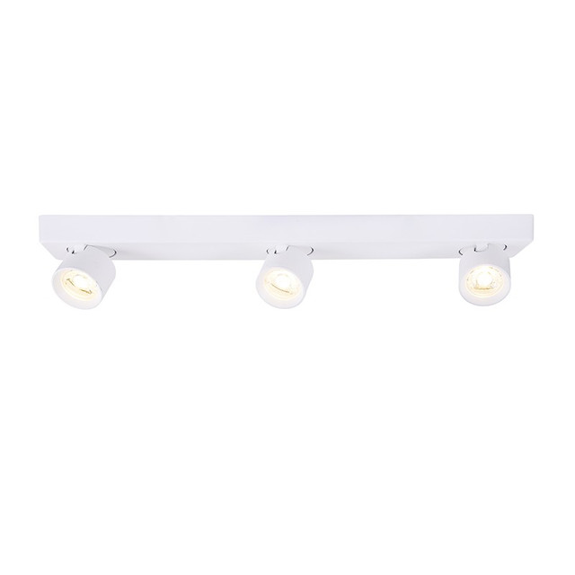 ACA Lighting WALL MOUNTED LIGHTING LED 15W COB 80° 3000K 1200LM WHITE ALUMINUM 54X7XH10CM PLUTO — RA33LEDS54WH