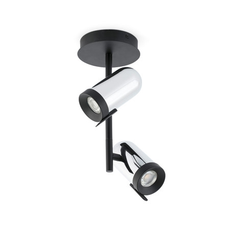 Faro Barcelona ORLEANS 2L Chrome ceiling lamp — manufacturer representative image