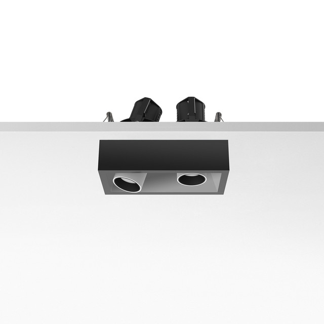 Flos Johnny 80 Semi-Recessed 2L Square — 03.0774.14A — manufacturer representative image
