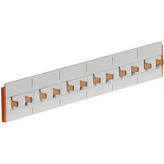 BTicino Cabling comb for Btdin 1P - 12 modules - In 63/80A (lateral/central feed) for IDROBOARD — FP12/1P