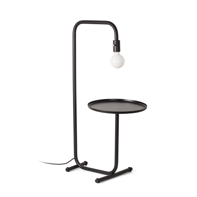 Faro Barcelona GUEST Black floor lamp — 01046