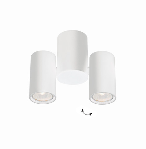 Viokef 2/Lights Spot White Nobby — manufacturer representative image
