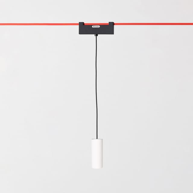 Artemide Vector Pendant 40 - 14° 4000K - White - Push on Board — FU42001