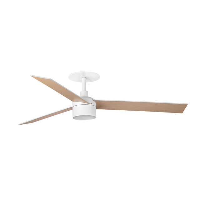 Faro Barcelona RUDDER RECESSED TEK 3 L White/ash fan 4000K — 34297R3C — manufacturer representative image