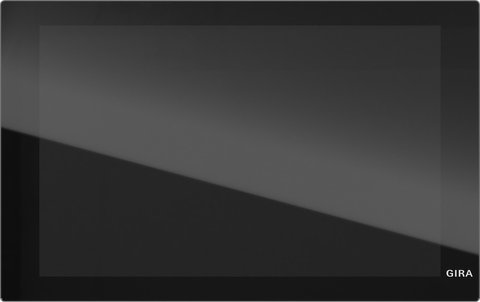 Gira IP video home station black glass without WLAN — 123805