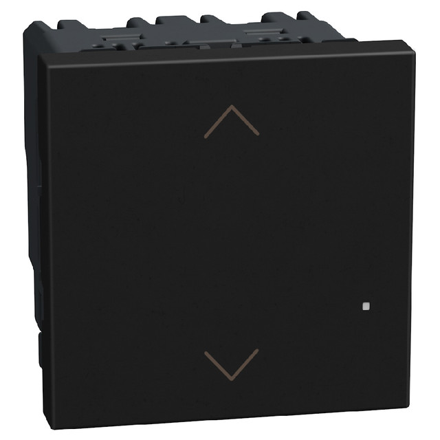 BTicino Connected shutter control. Power supply 100-240 Vac - 2 modules - dark — YD4027CM2N