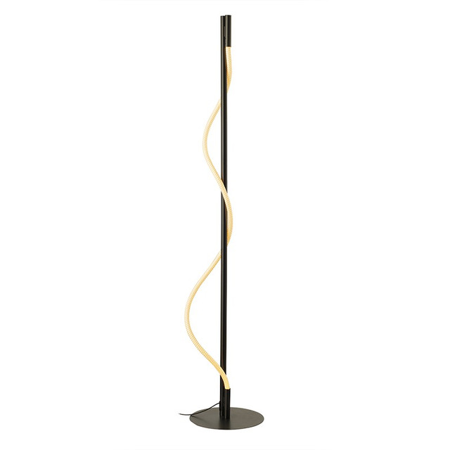 ACA Lighting FLOOR LAMP LED 20W 3000K 690LM MALPO METAL+SILICON IP20 D30*H160 — V43178FBK1600